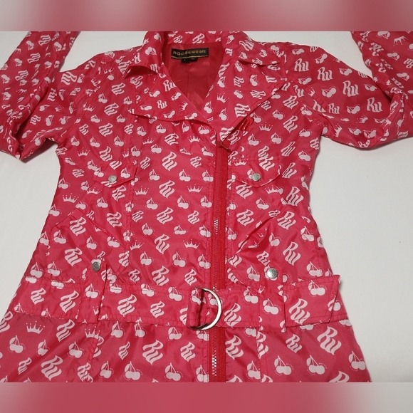 RocaWear 3/4 Full Side Zip, Drop Buckle Jacket. Size L - Picture 10 of 11